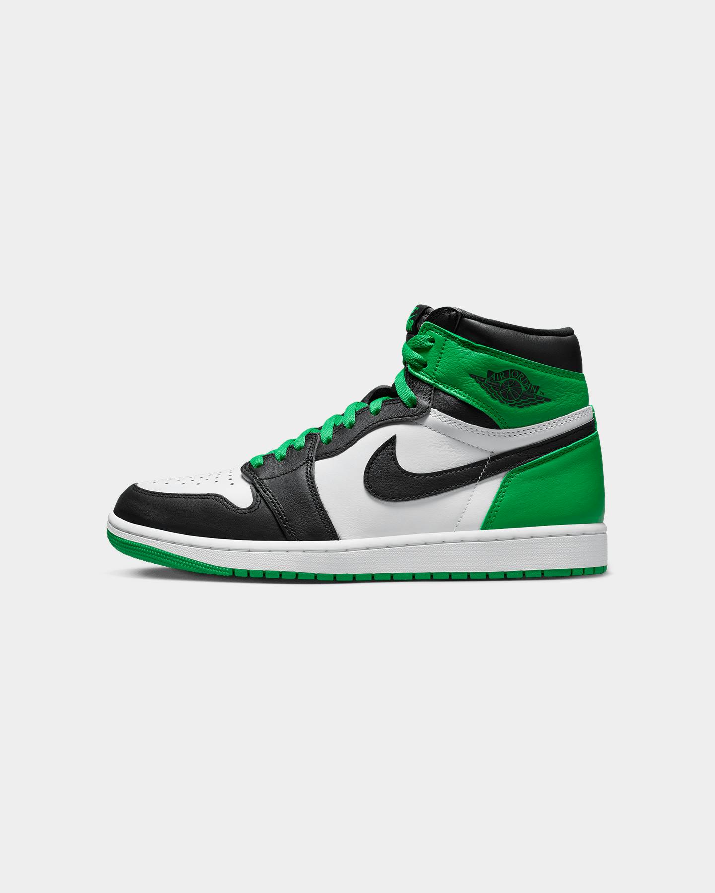 Green jordan shop high tops