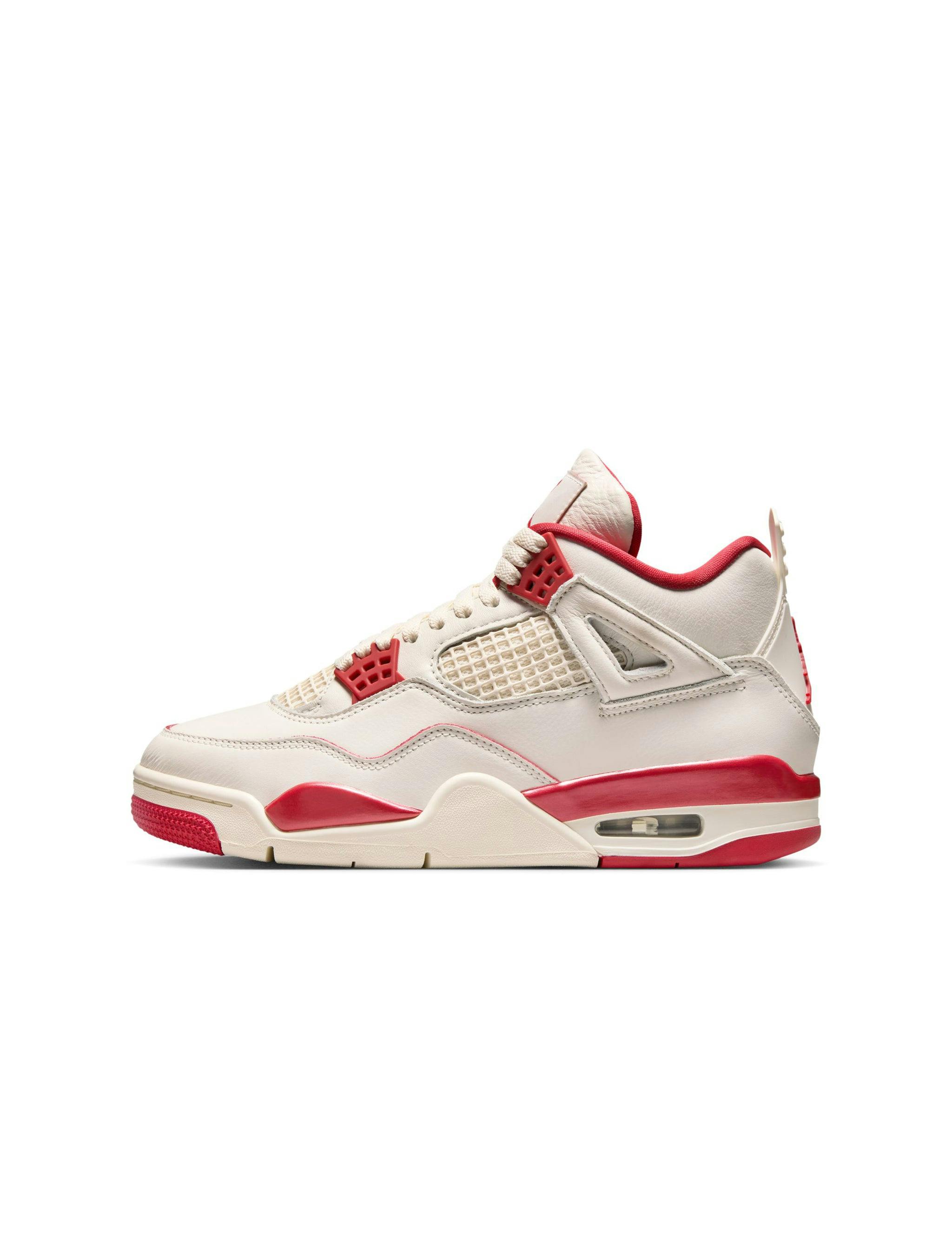 Image of Air Jordan Womens 4 Retro - Valentine's Day