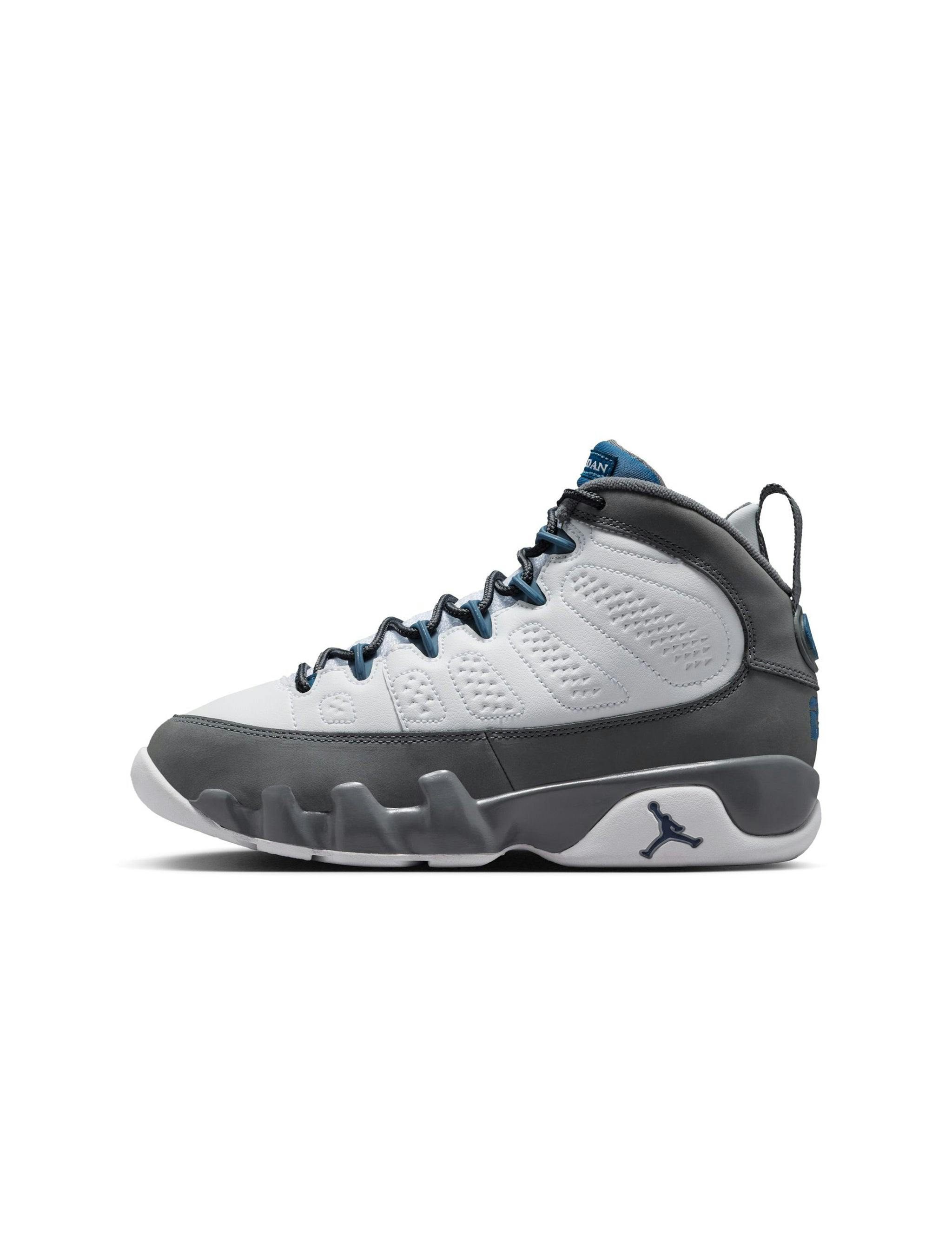 Image of Air Jordan Big Kids 9 Retro - Flint Grey