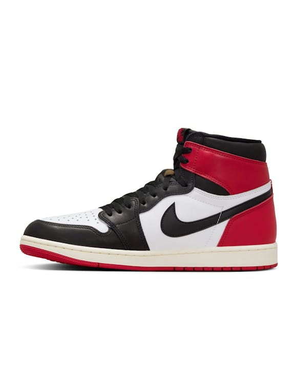 Hero image for Air Jordan Mens 1 Retro High OG - Black Toe Reimagined