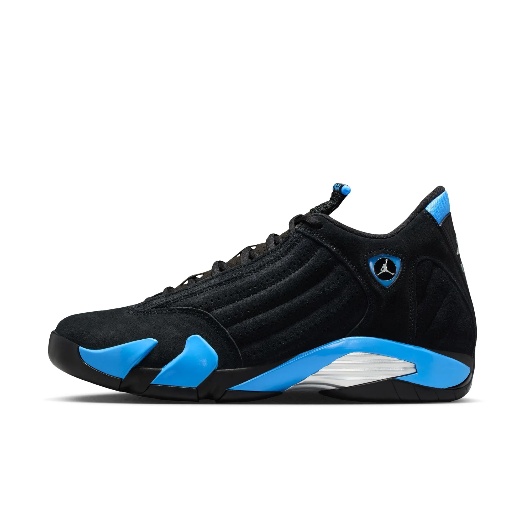 Image of Air Jordan Mens 14 Retro - Black/University Blue