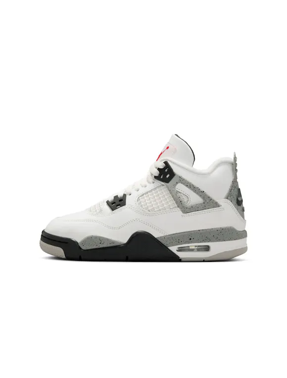 Hero image for Air Jordan Big Kids 4 Retro - White Cement