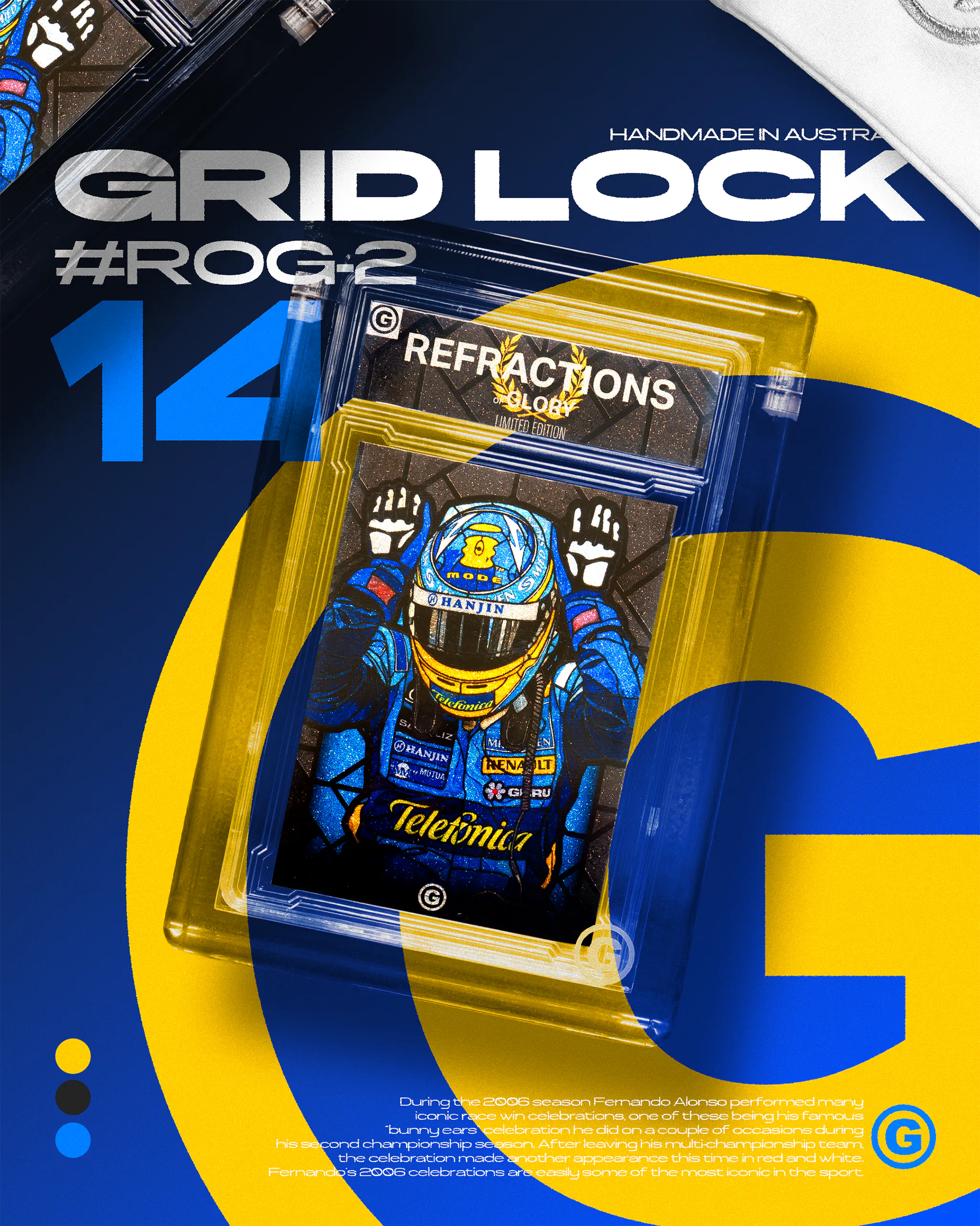 Image of Refractions of Glory - Fernando Alonso (#ROG-2)