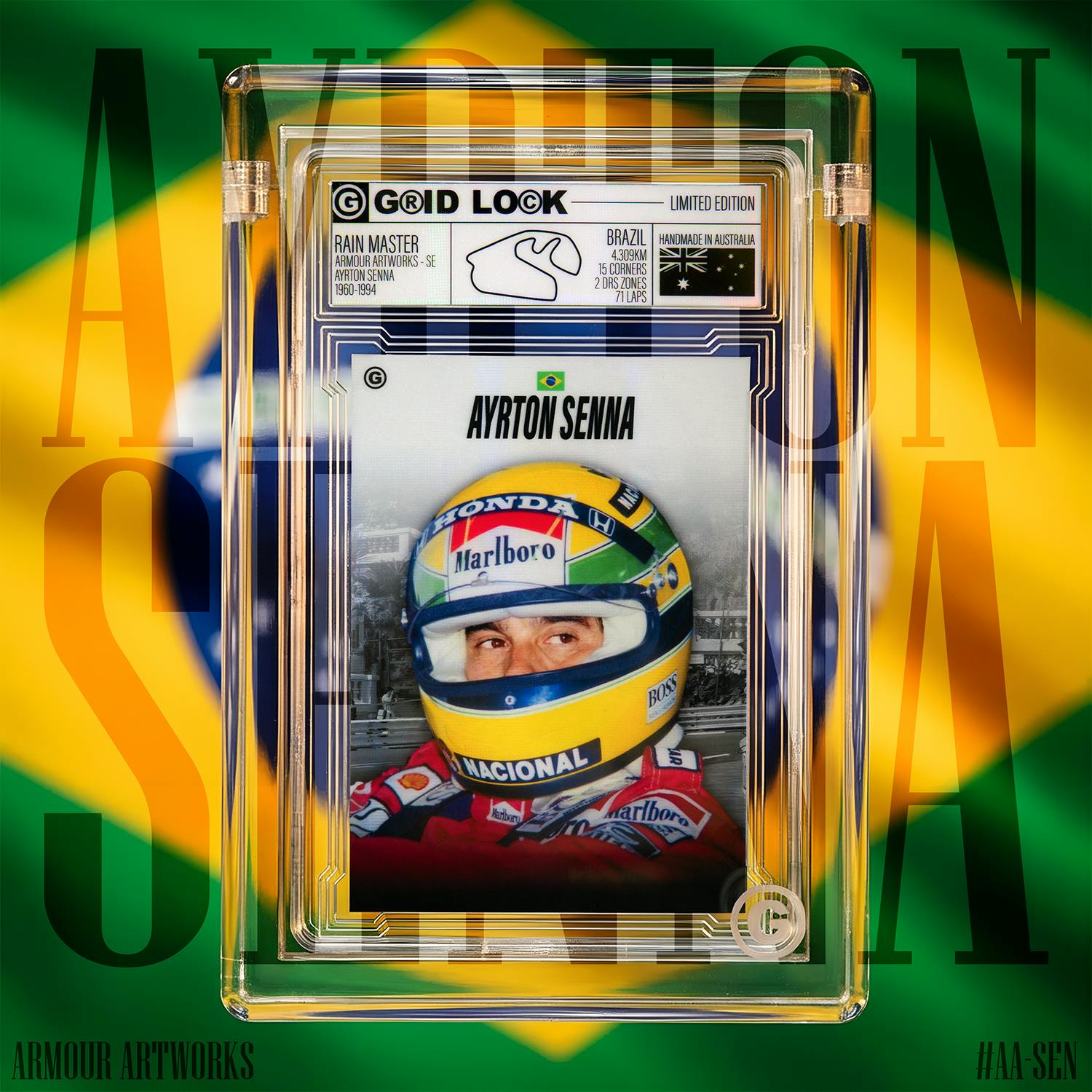Hero image for Armour Artworks Special Edition - Ayrton Senna (#AA-SEN)