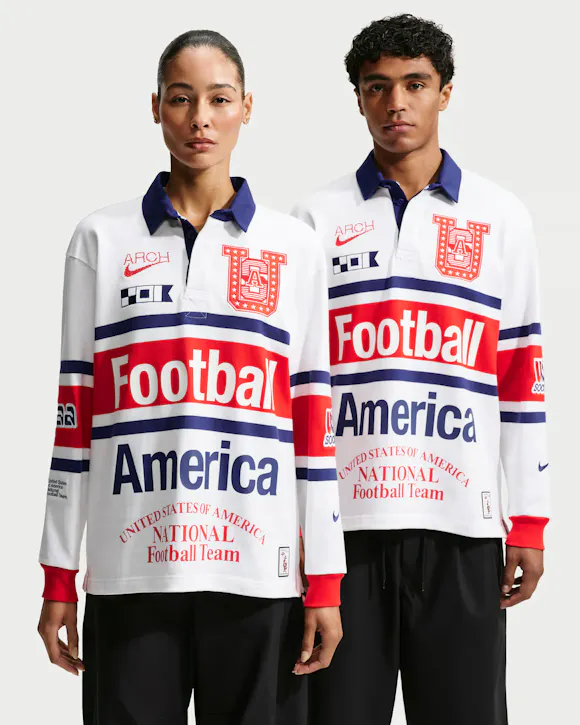Hero image for Nike x V.A.A. x USA Long-Sleeve Rugby Top