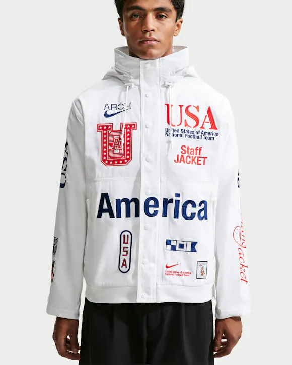 Hero image for Nike x V.A.A. x USA Woven Staff Jacket