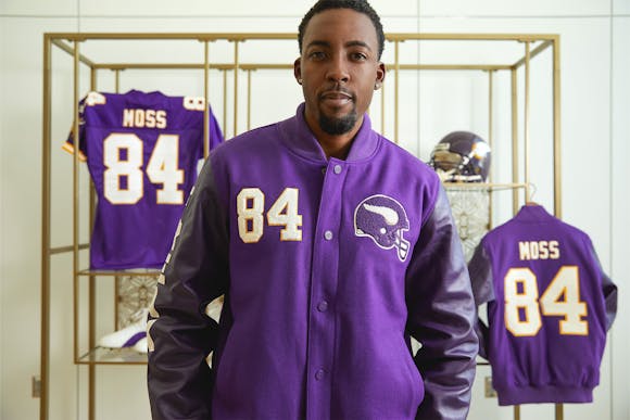 Hero image for HOMAGE x Starter Randy Moss GOAT Jacket