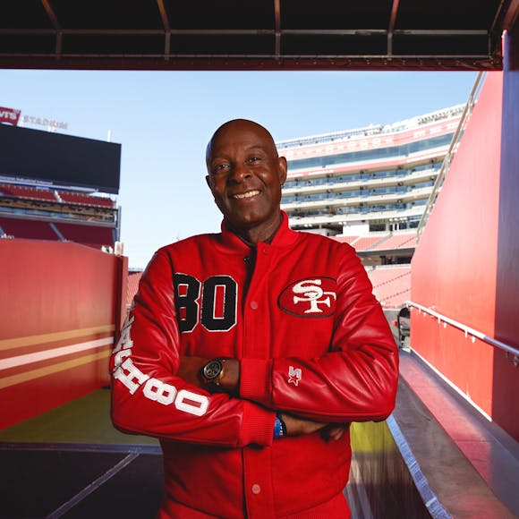 Hero image for HOMAGE x Starter Jerry Rice GOAT Jacket