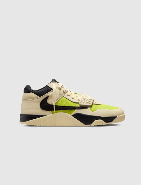 Hero image for JORDAN X TRAVIS SCOTT JUMPMAN JACK "MUSLIN/ BLACK/ BRIGHT CACTUS"