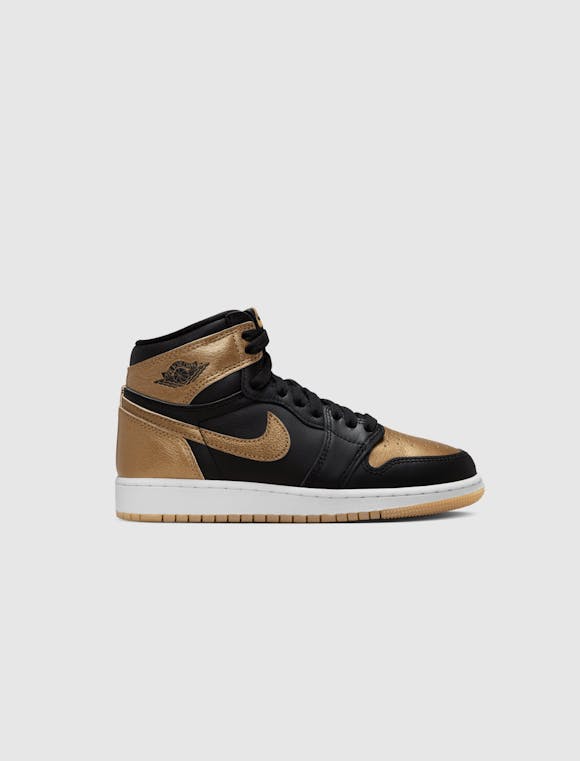 Hero image for AIR JORDAN 1 RETRO HIGH OG "BLACK/METALLIC GOLD/SAIL" GS