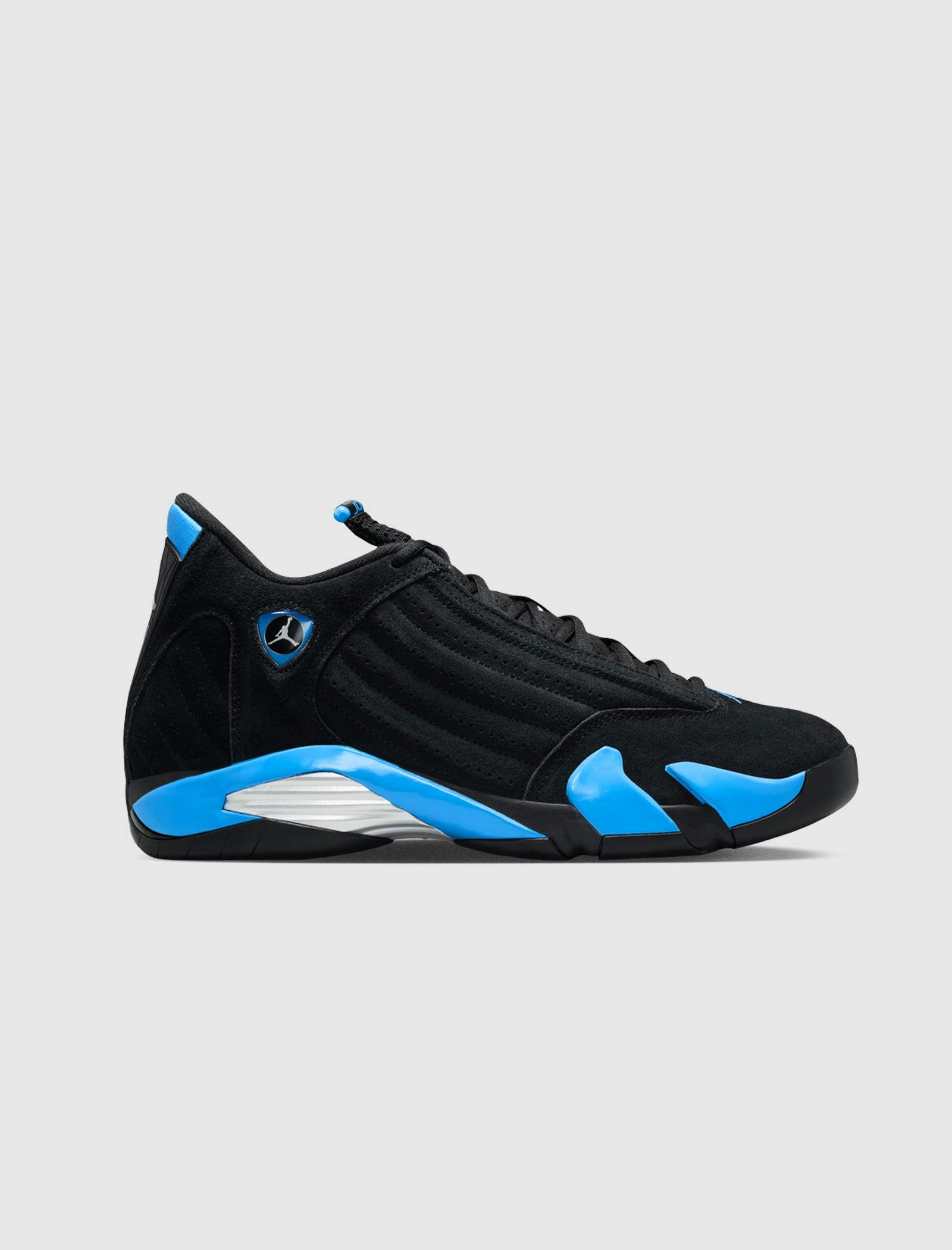 Hero image for AIR JORDAN 14 RETRO "BLACK/UNIVERSITY BLUE"