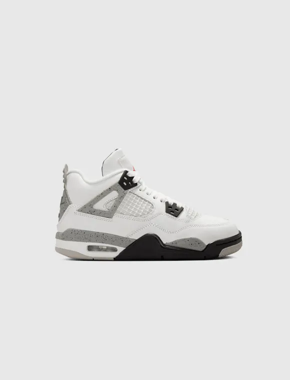 Hero image for AIR JORDAN 4 RETRO "WHITE CEMENT" GS