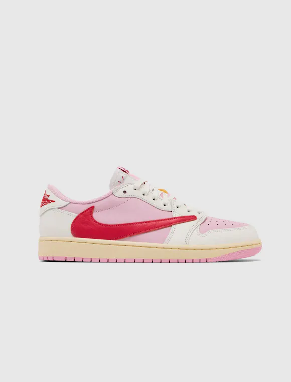 Hero image for TRAVIS SCOTT AIR JORDAN 1 LOW "TROPICAL PINK"