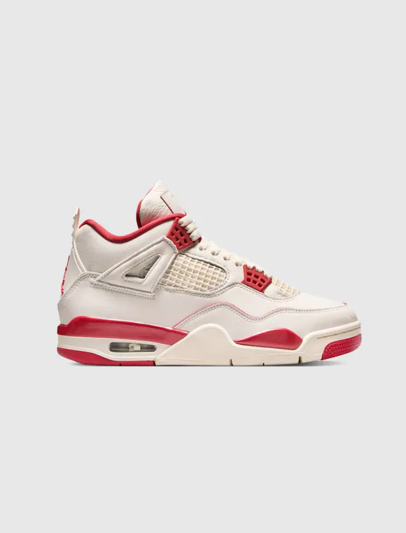 Hero image for WOMEN'S AIR JORDAN 4 RETRO "PALE IVORY/ SIERRA RED"
