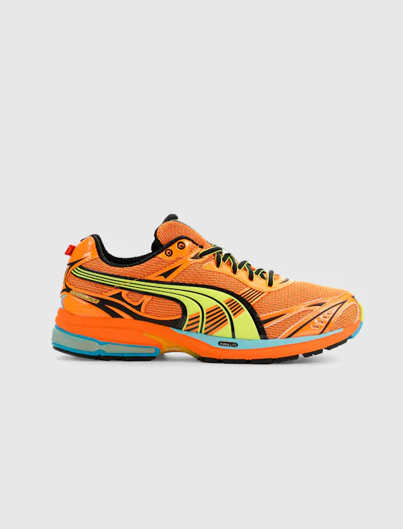 Hero image for PUMA HOMURA OG+ "HEAT FIRE/ELECTRIC LIME"