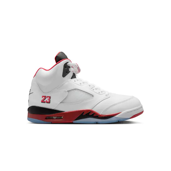Hero image for Air Jordan 5 Retro "Fire Red Black Tongue" OG
