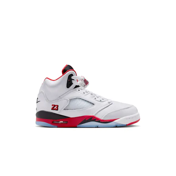 Hero image for Air Jordan 5 Retro "Fire Red Black Tongue" OG GS