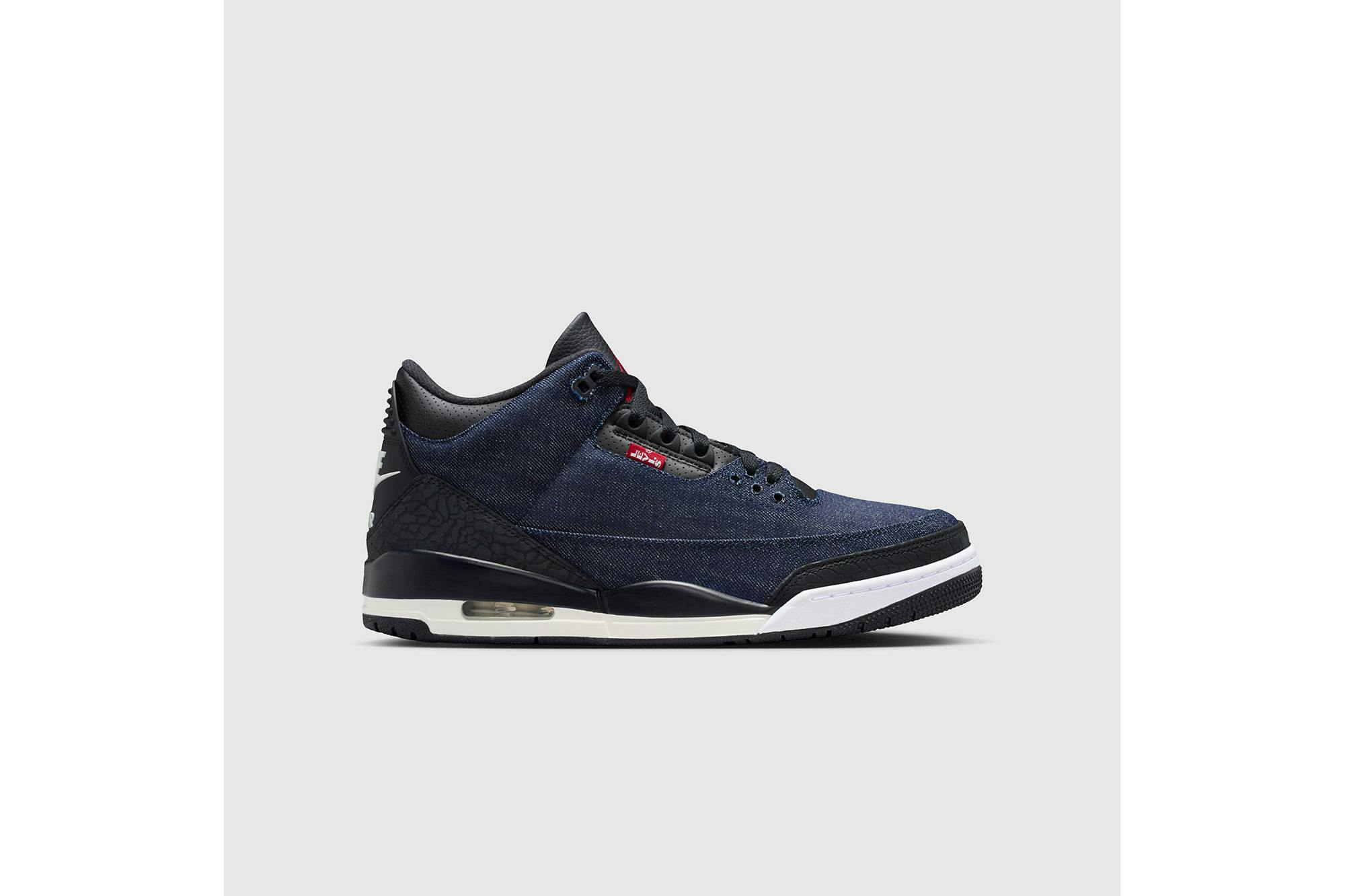Hero image for Air Jordan 3 x Levi’s® Raw Indigo Denim Sneakers – IN-STORE PICKUP (SAN FRANCISCO)
