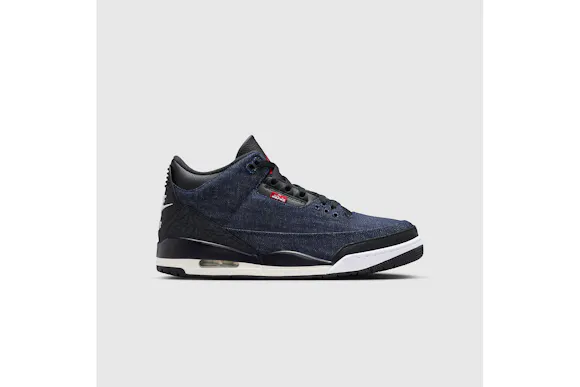 Hero image for Air Jordan 3 x Levi’s® Raw Indigo Denim Sneakers – IN-STORE PICKUP (SAN FRANCISCO)
