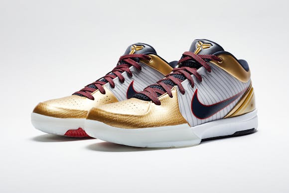 Hero image for NIKE KOBE 4 PROTRO - WHITE/ DARKOBSIDIAN/ VARSITYRED - IN-STORE PICKUP