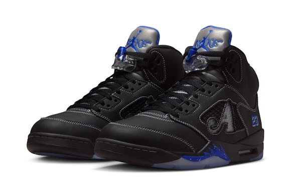 Hero image for JORDAN X AWAKE NY AJ 5 - BLACK/ RACER BLUE