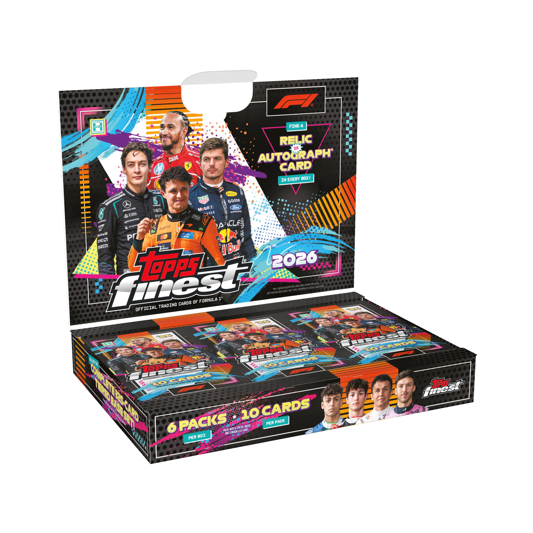 2026 Topps Finest Formula 1® - Hobby Box