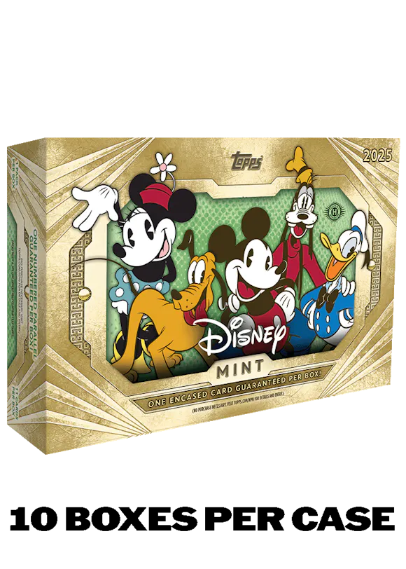 Hero image for 2025 Topps Mint Disney - Hobby Box - Sealed Case