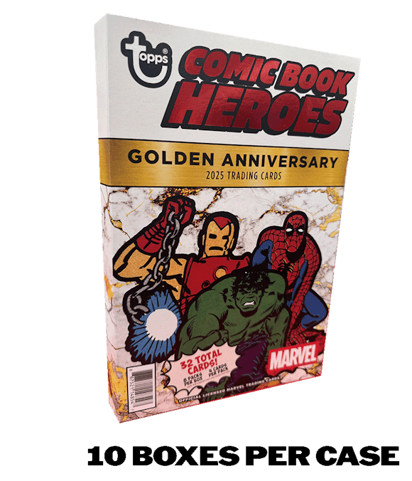 Hero image for 2025 Marvel Comic Book Heroes 1975 Golden Anniversary - Hobby Box - Sealed Case
