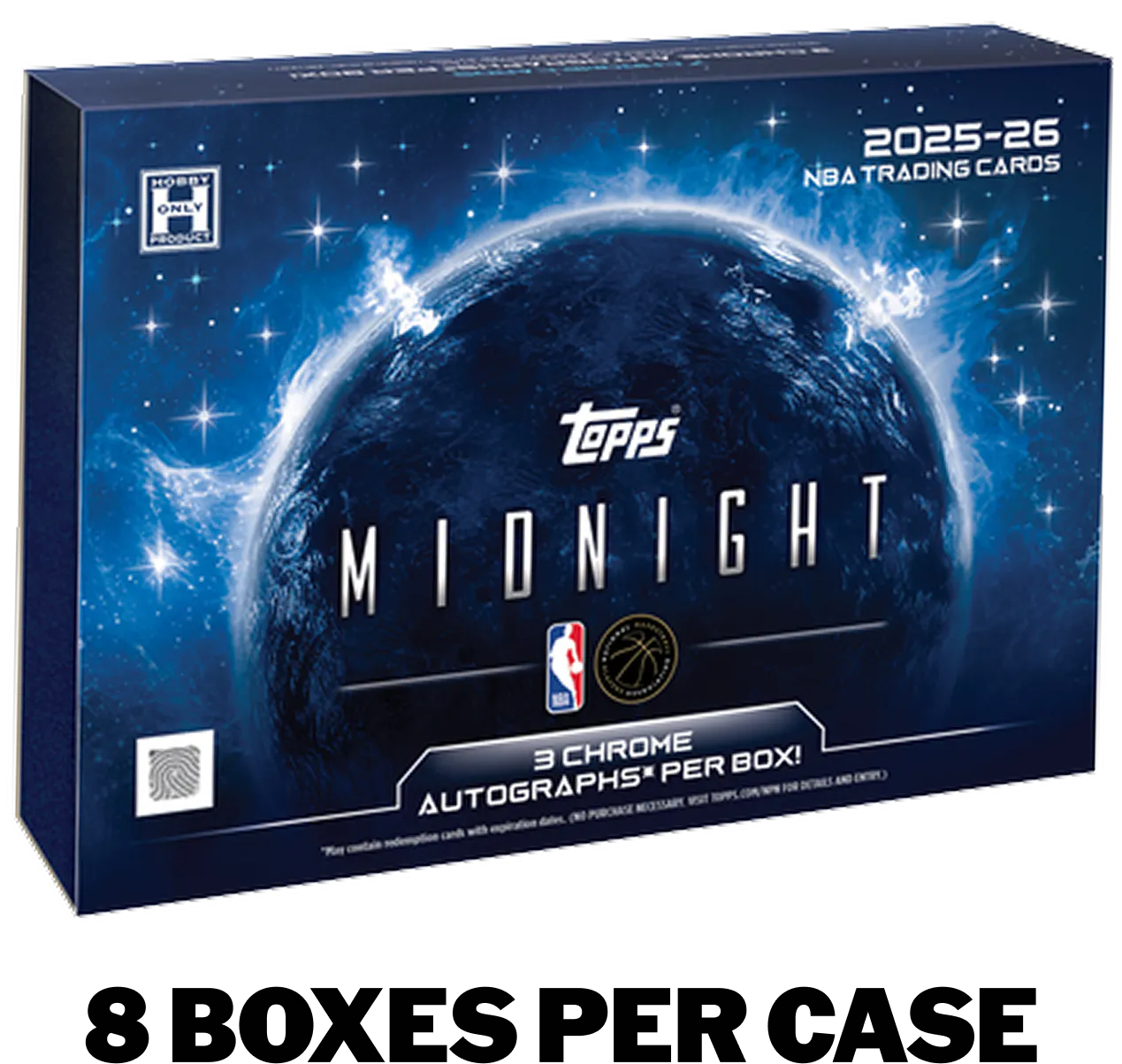 Hero image for 2025-26 Topps Midnight Basketball - Hobby Box - Sealed Case