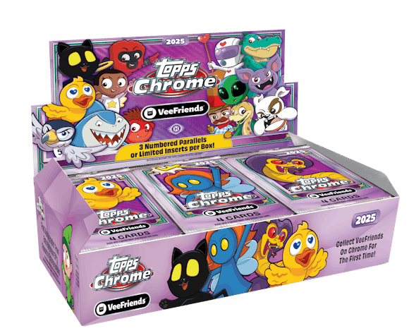 Hero image for 2025 Topps Chrome® VeeFriends - Hobby Box - Pre-Order