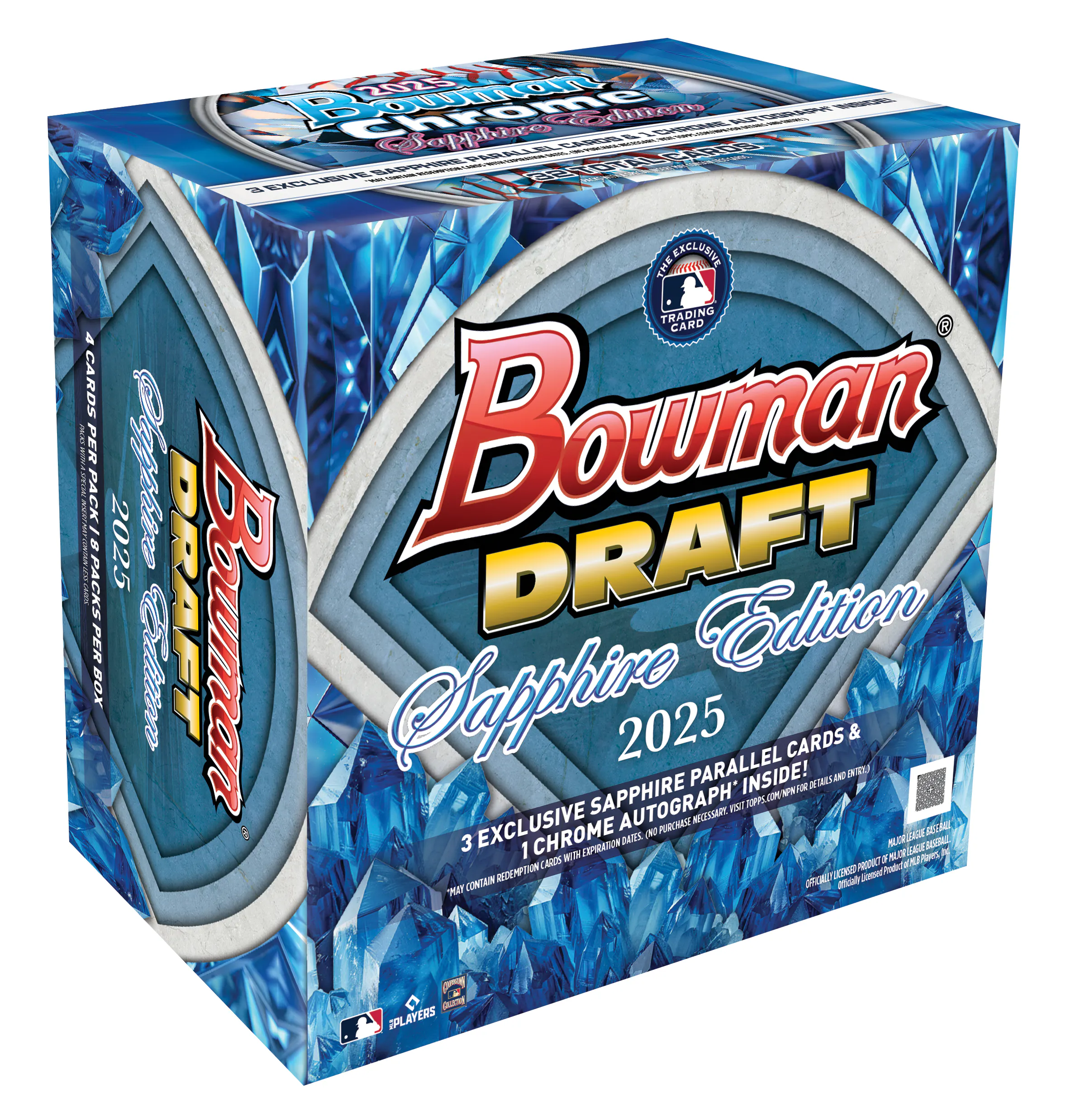 Hero image for 2025 Bowman Draft Baseball Sapphire Edition - Hobby Box