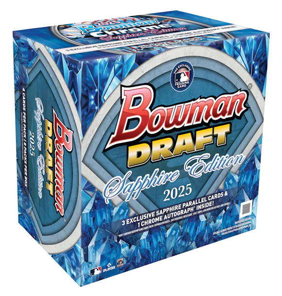 Hero image for 2025 Bowman Draft Baseball Sapphire Edition - Hobby Box