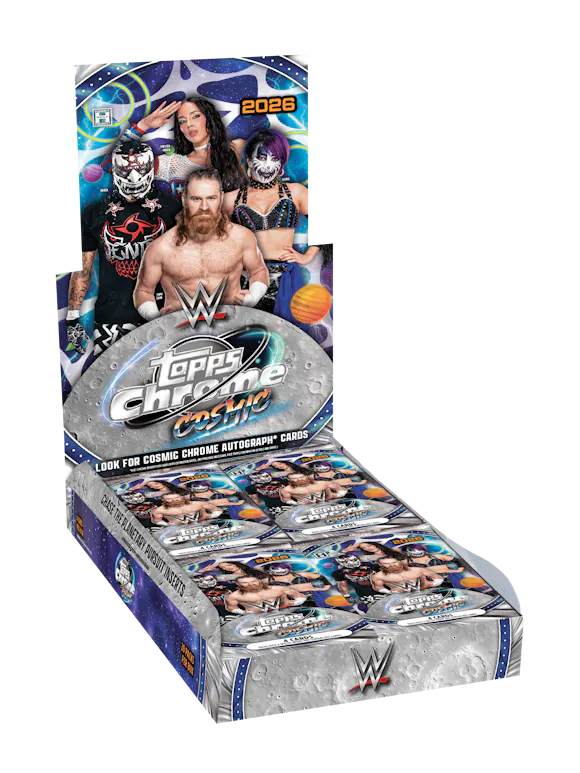Hero image for 2026 Topps Cosmic Chrome® WWE - Hobby Box