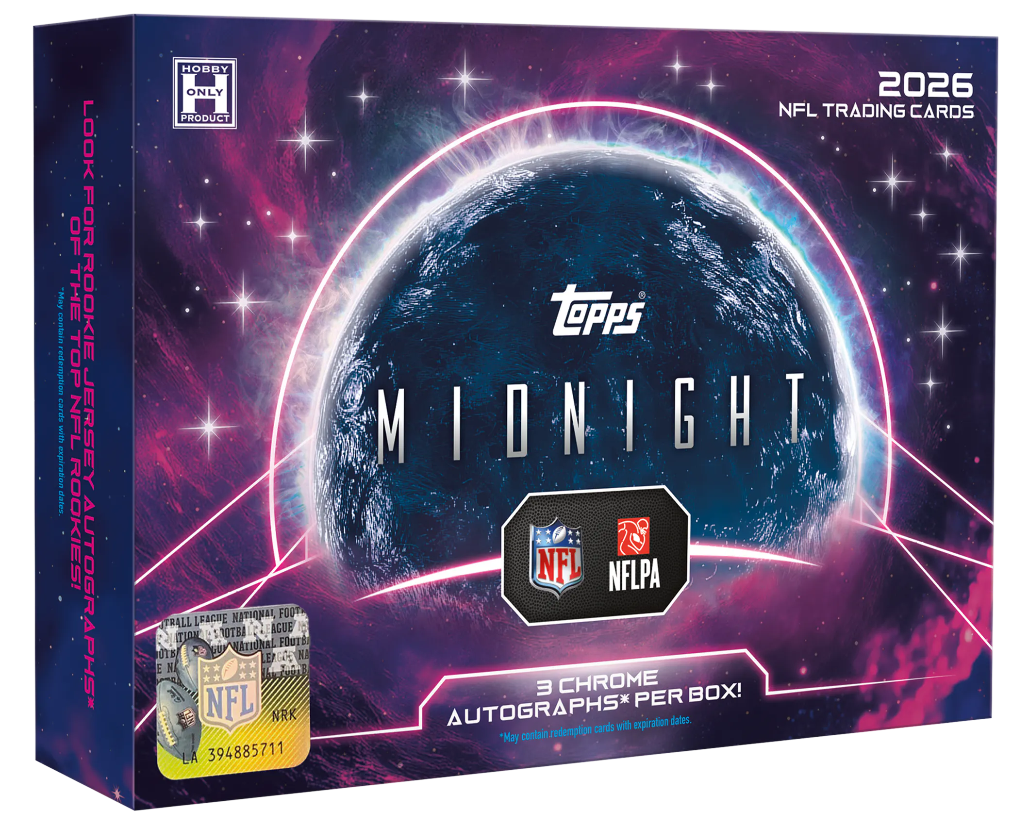 Hero image for 2026 Topps Midnight Football - Hobby Box - Pre-order