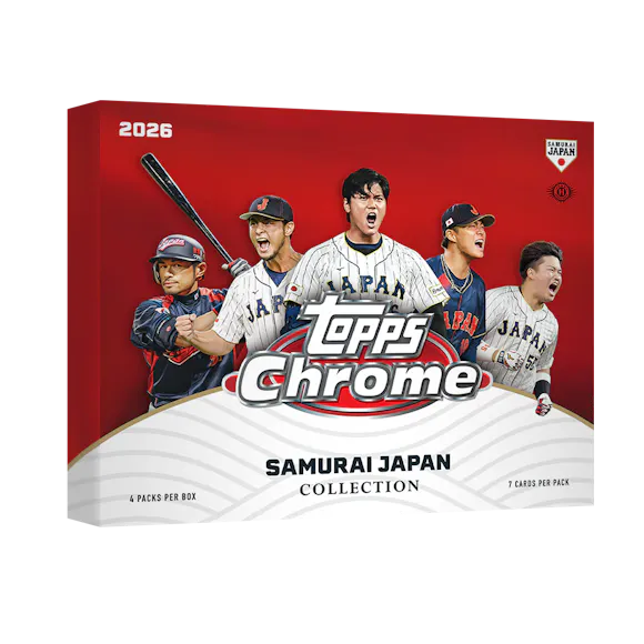 Hero image for 2026 Topps Chrome® Samurai Japan Baseball - Collector's Box