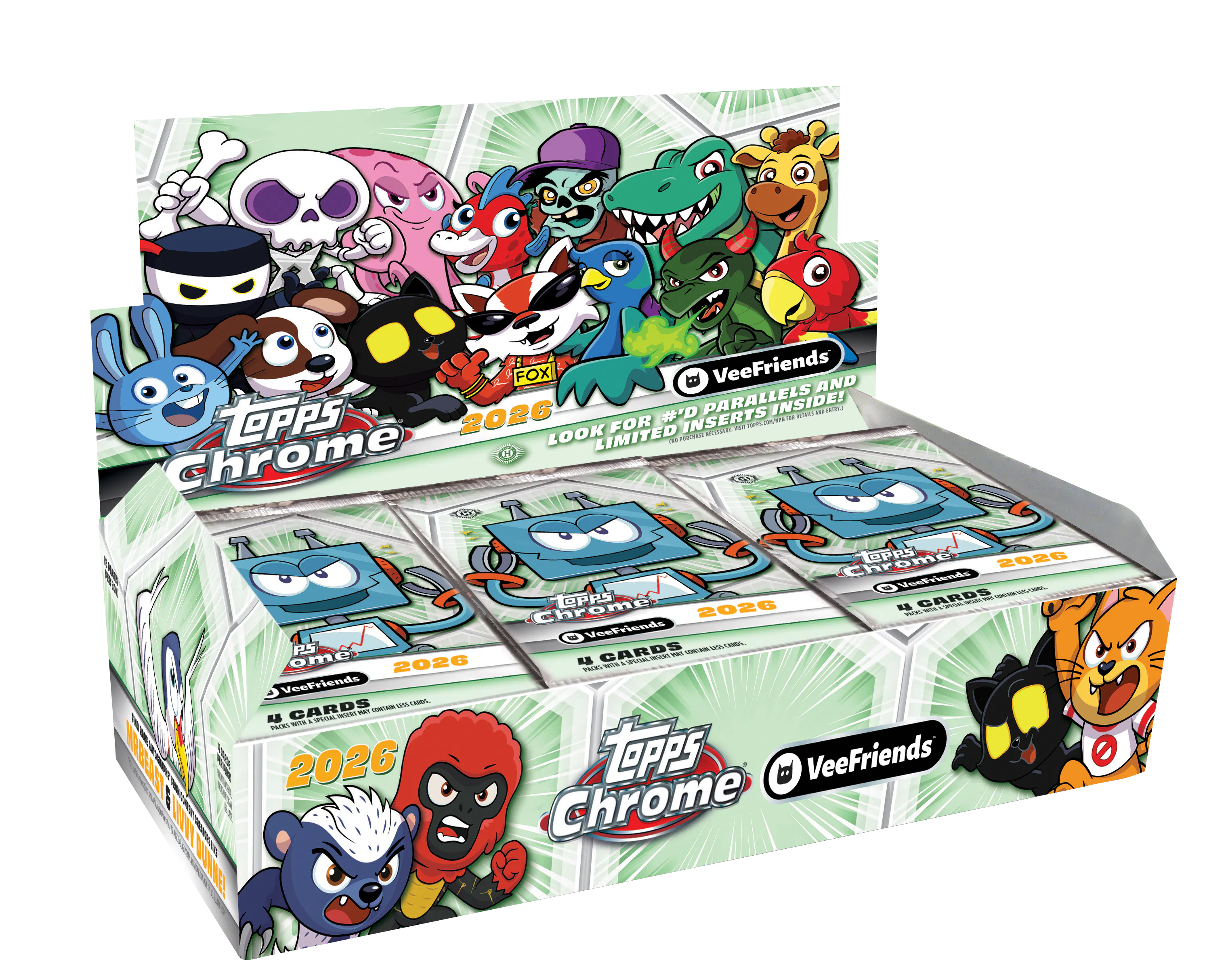 2026 Topps Chrome® VeeFriends - Hobby Box