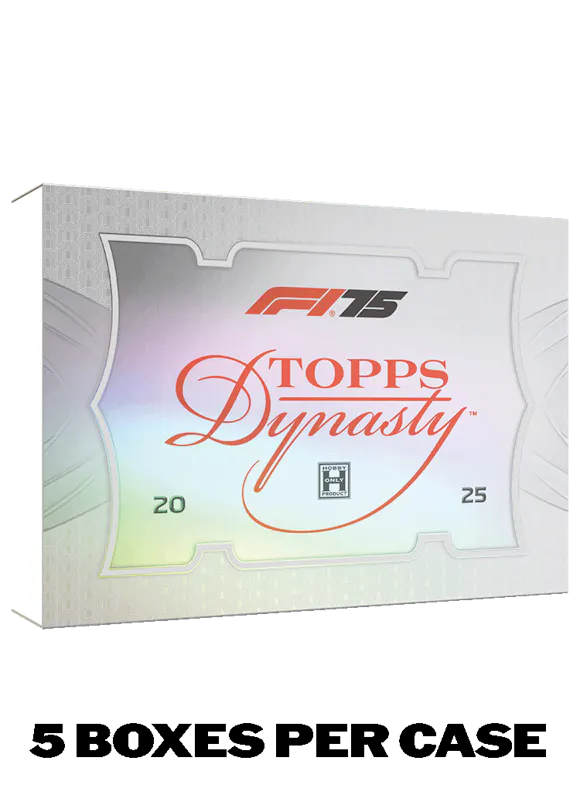 Hero image for 2025 Topps Dynasty Formula 1 - Hobby Box - Sealed Case