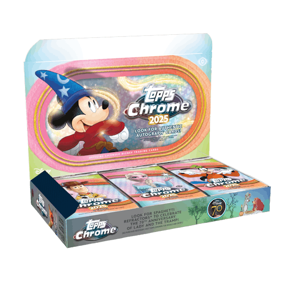 Hero image for 2025 Topps Chrome® Disney - Hobby Box