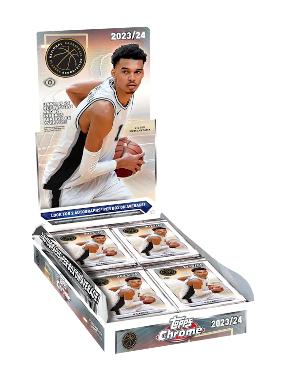 Hero image for 2023-24 Topps Chrome® Basketball - Hobby Box