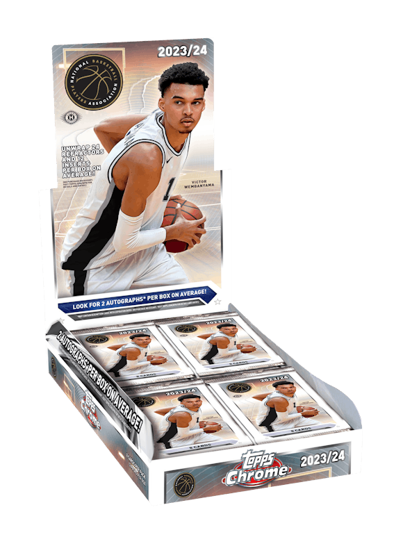 Hero image for 2023-24 Topps Chrome® Basketball - Hobby Box