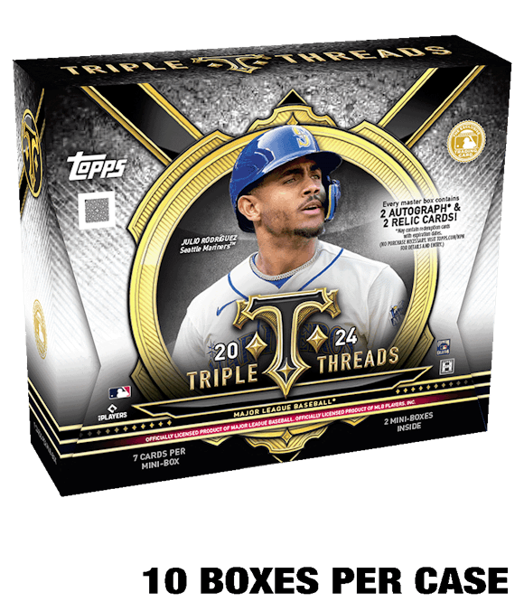 Hero image for 2024 Topps Triple Threads Baseball - Hobby Box - Sealed Case