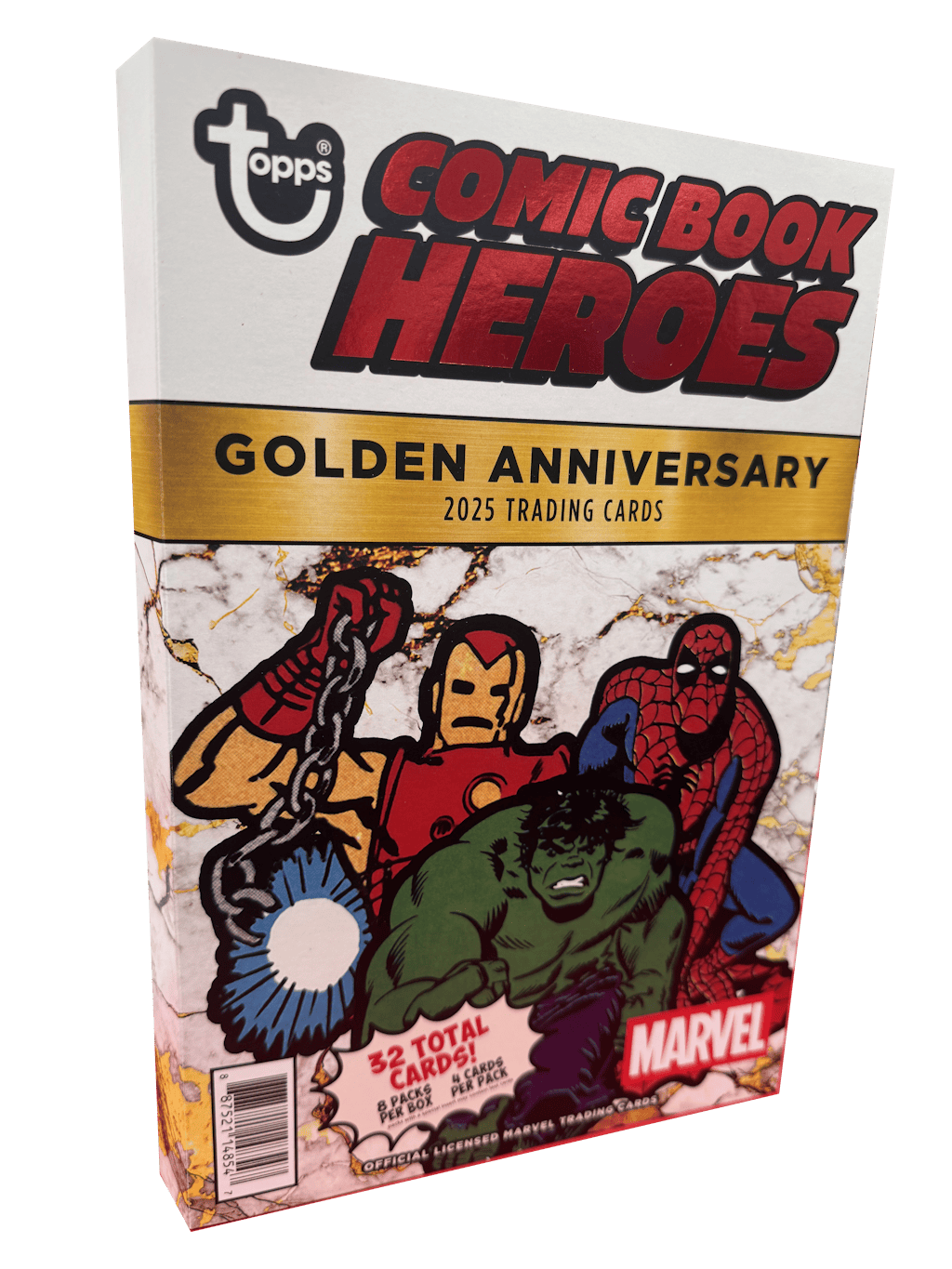 2025 Topps Marvel Comic Book Heroes 1975 Golden Anniversary Hobby Box