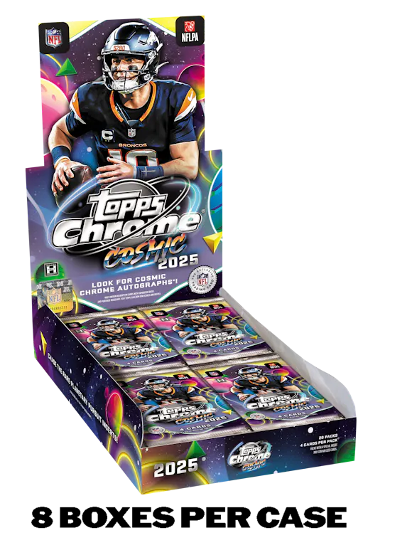 Hero image for 2025 Topps Cosmic Chrome® Football - Hobby Box - Sealed Case - Pre-order