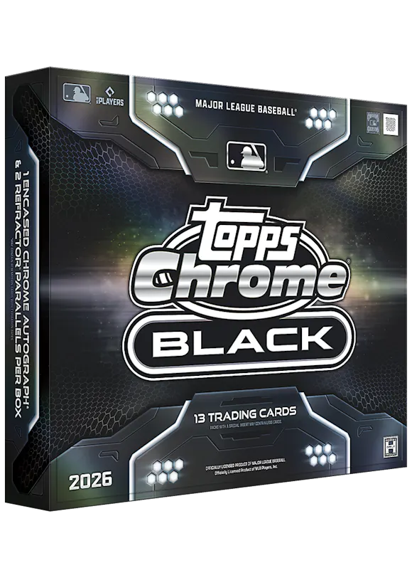 Hero image for 2026 Topps Chrome® Black Baseball - Hobby Box