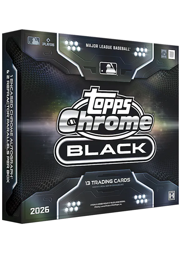 Hero image for 2026 Topps Chrome® Black Baseball - Hobby Box