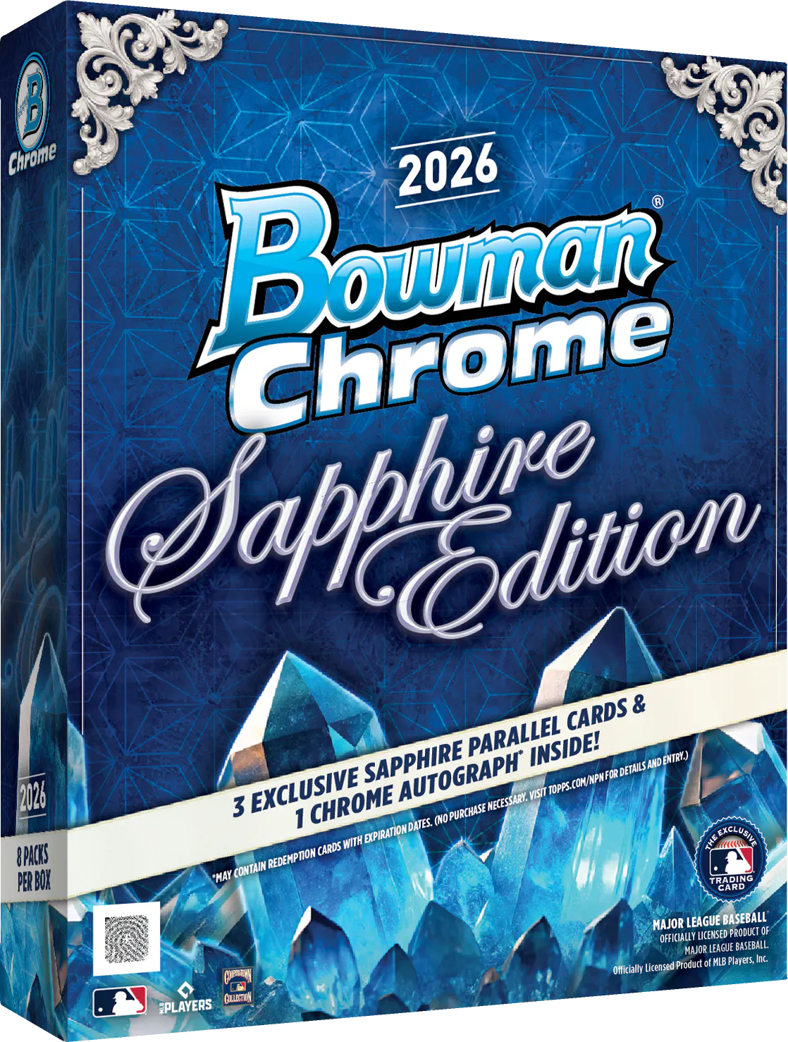 2026 Bowman Chrome® Baseball Sapphire Edition - Hobby Box
