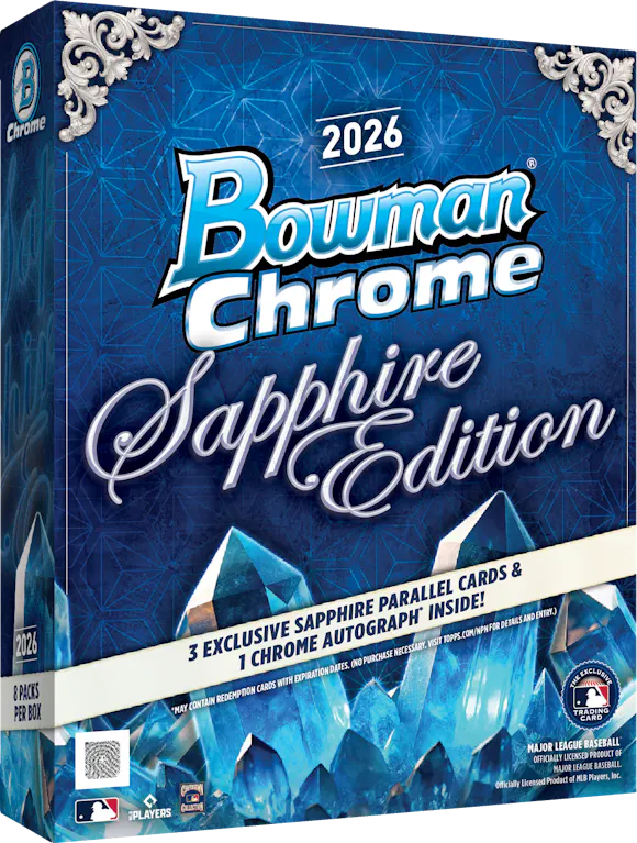 Hero image for 2026 Bowman Chrome® Baseball Sapphire Edition - Hobby Box