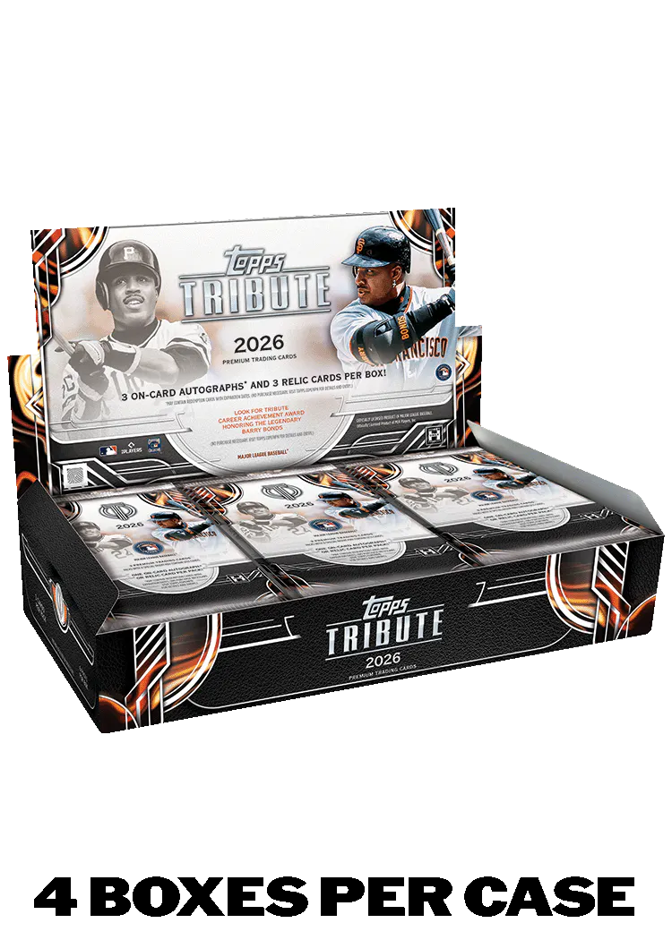 Hero image for 2026 Topps Tribute Baseball - Hobby Box - Sealed Case