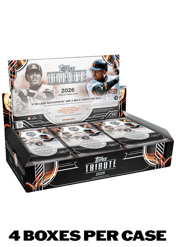 Hero image for 2026 Topps Tribute Baseball - Hobby Box - Sealed Case
