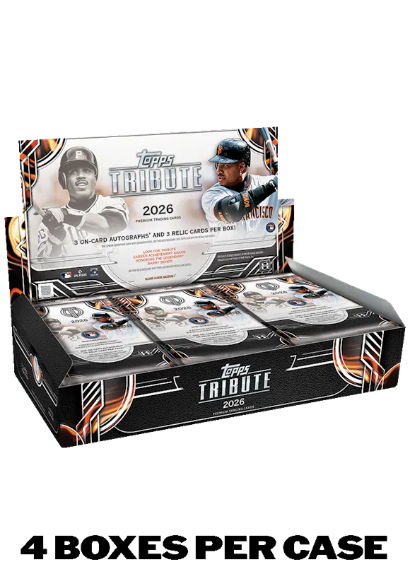 Hero image for 2026 Topps Tribute Baseball - Hobby Box - Sealed Case